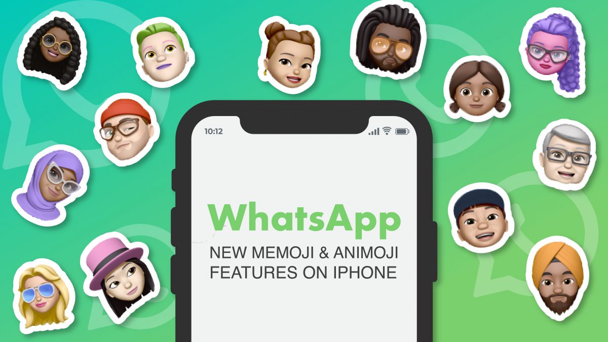 WhatsApp New Memoji and Animoji feature on iPhone