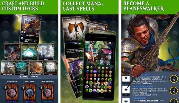 Become a Planeswalker in this RPG puzzle game