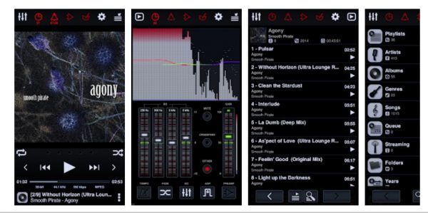 synchronize playlist of jet audio pc and android