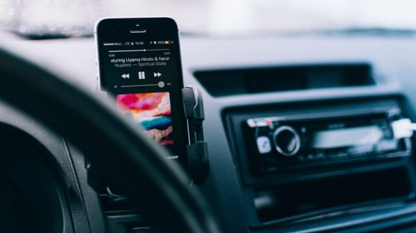 You can play music from phone to car by using the in-built USB port