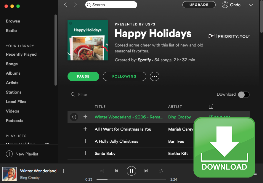 how to download a song from spotify onto your computer