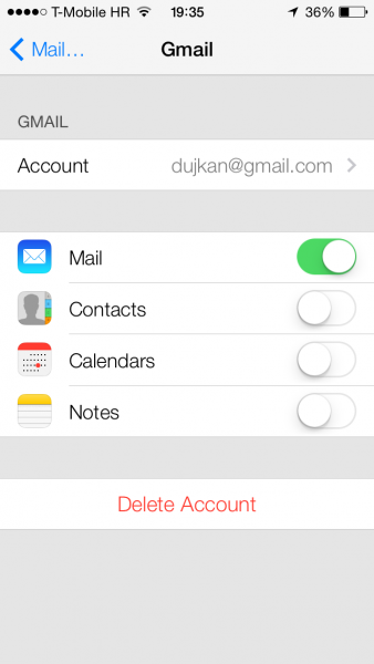 mobile contacts backup gmail