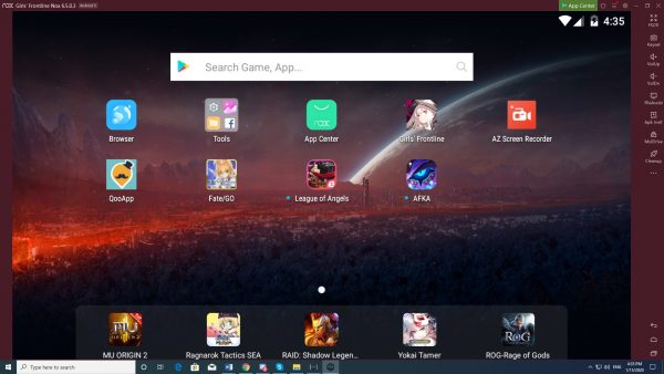Nox App Player allows you to play mobile games on PC