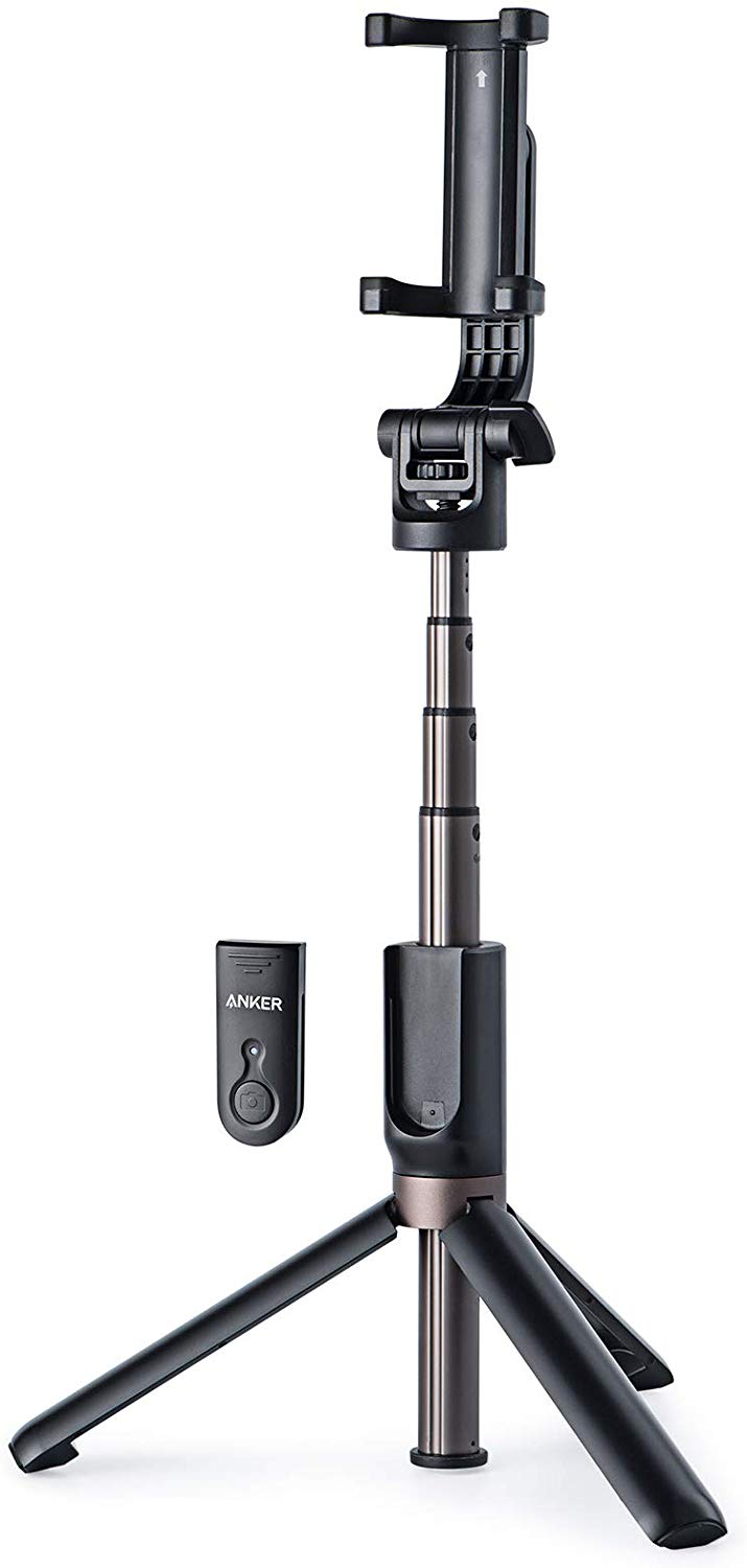 Anker’s selfie stick offering allows you to take photos and videos with stability