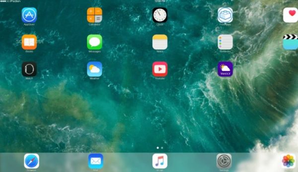 iPadian's UI is very similar to an iPad's.