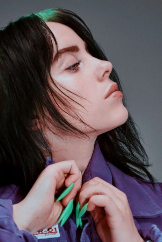 boggieboardcottage: Billie Eilish Wallpaper 2020 Green