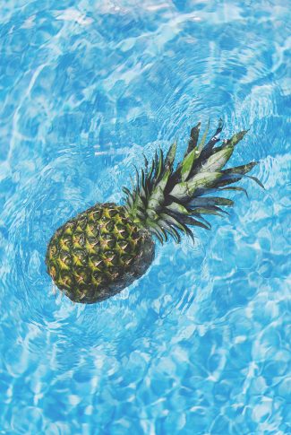 Download Summer Wallpaper Pineapple In The Water Cellularnews