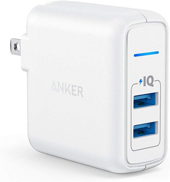 Anker Elite Powered IQ Foldable Wall Plug Charger