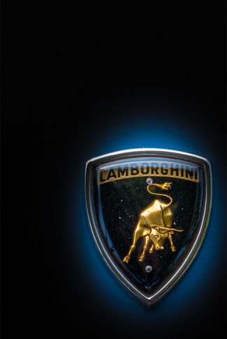 Lamborghini Logo Black Wallpaper Hd