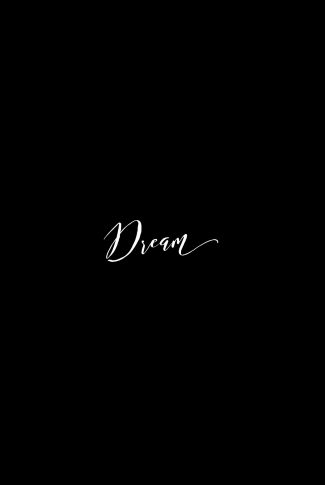 Download Free Dream Word In A Black Background Wallpaper Cellularnews