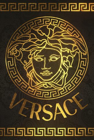 Download Free Beaded Versace Logo Wallpaper | CellularNews