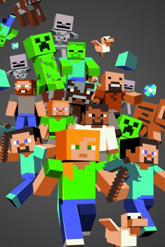 Download Minecraft Characters Wallpaper | CellularNews