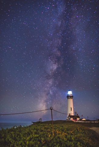 Download The Lighthouse Under the Stars Wallpaper | CellularNews