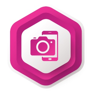 Camera phone icon