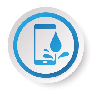 Waterproof phones icon