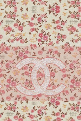 Download Floral Chanel Logo Wallpaper Cellularnews