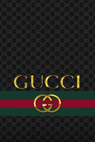 black gucci logo