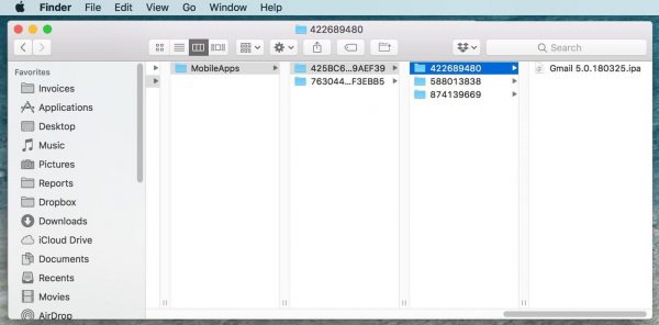 how to open ipa files on mac