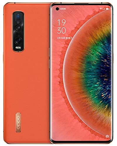 Oppo Find X2 Pro Orange leather
