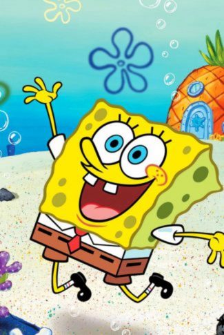 Happy Spongebob Squarepants Wallpaper