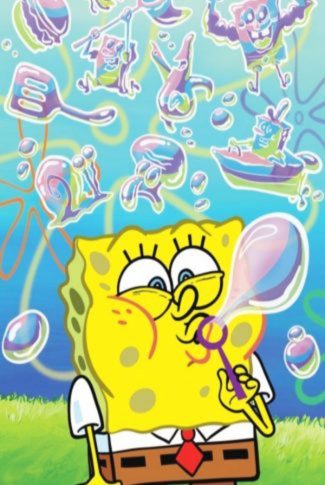 Download Spongebob Blowing Bubbles Wallpaper Cellularnews