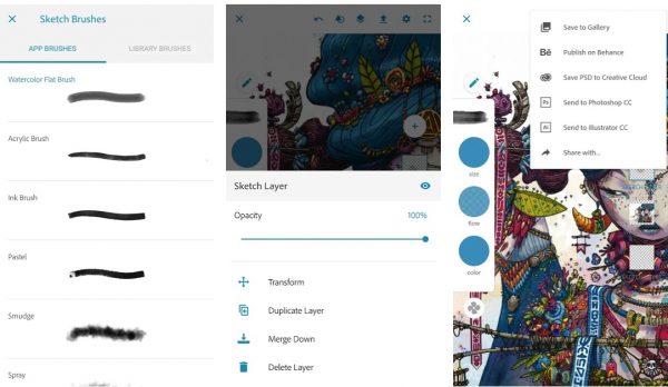 Adobe Photoshop Sketch for Android  Download