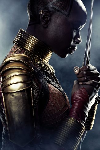 okoye red dress black panther