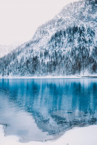 download winter by the mountains wallpaper cellularnews download winter by the mountains