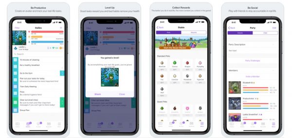 Habitica Time management apps