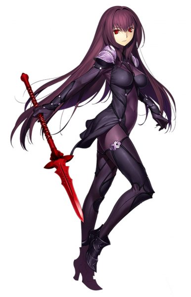 scathach, fate/grand order lancer servant
