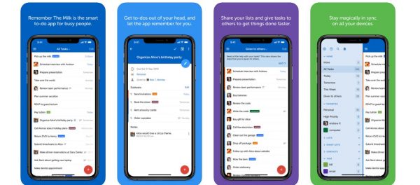Remember The Milk Time management apps