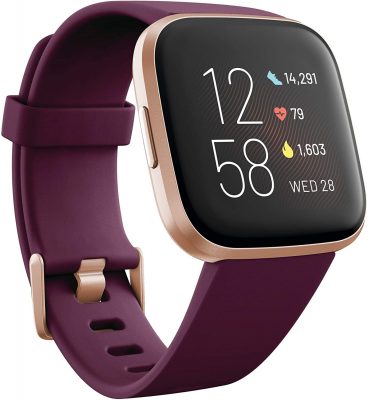 purple smartwatch