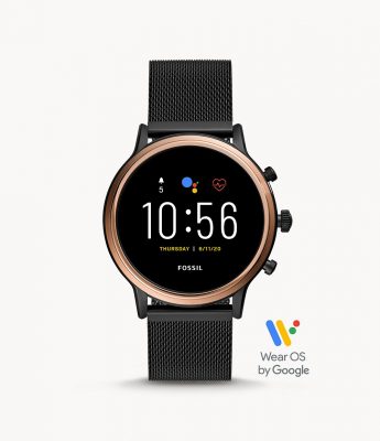 a black Android Smartwatch