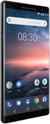 Black Nokia 8 Sirocco