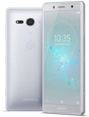 Silver Sony XZ2 Compact