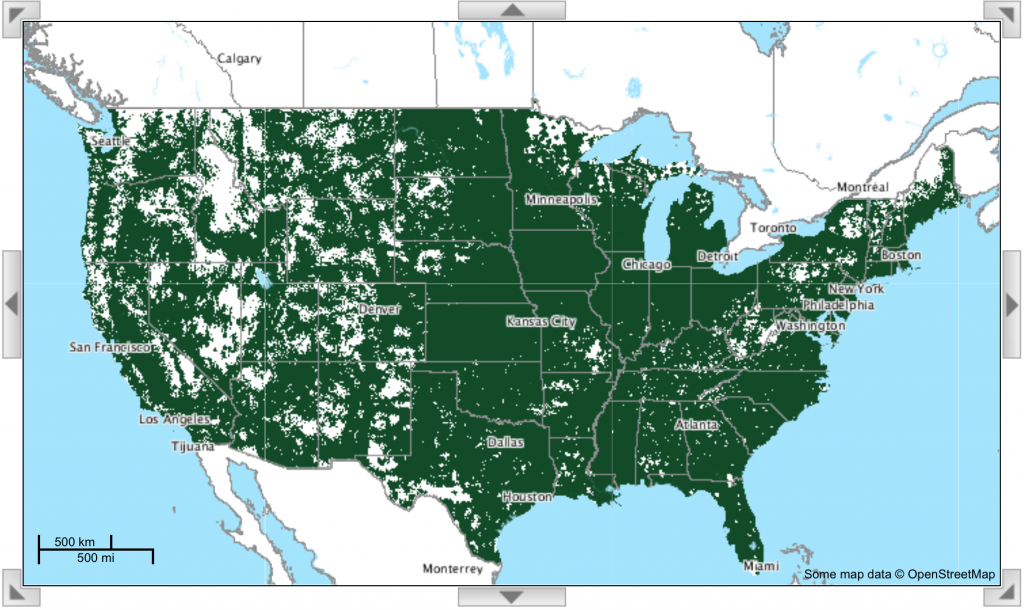 Cell Towers Location By Zip Code Map