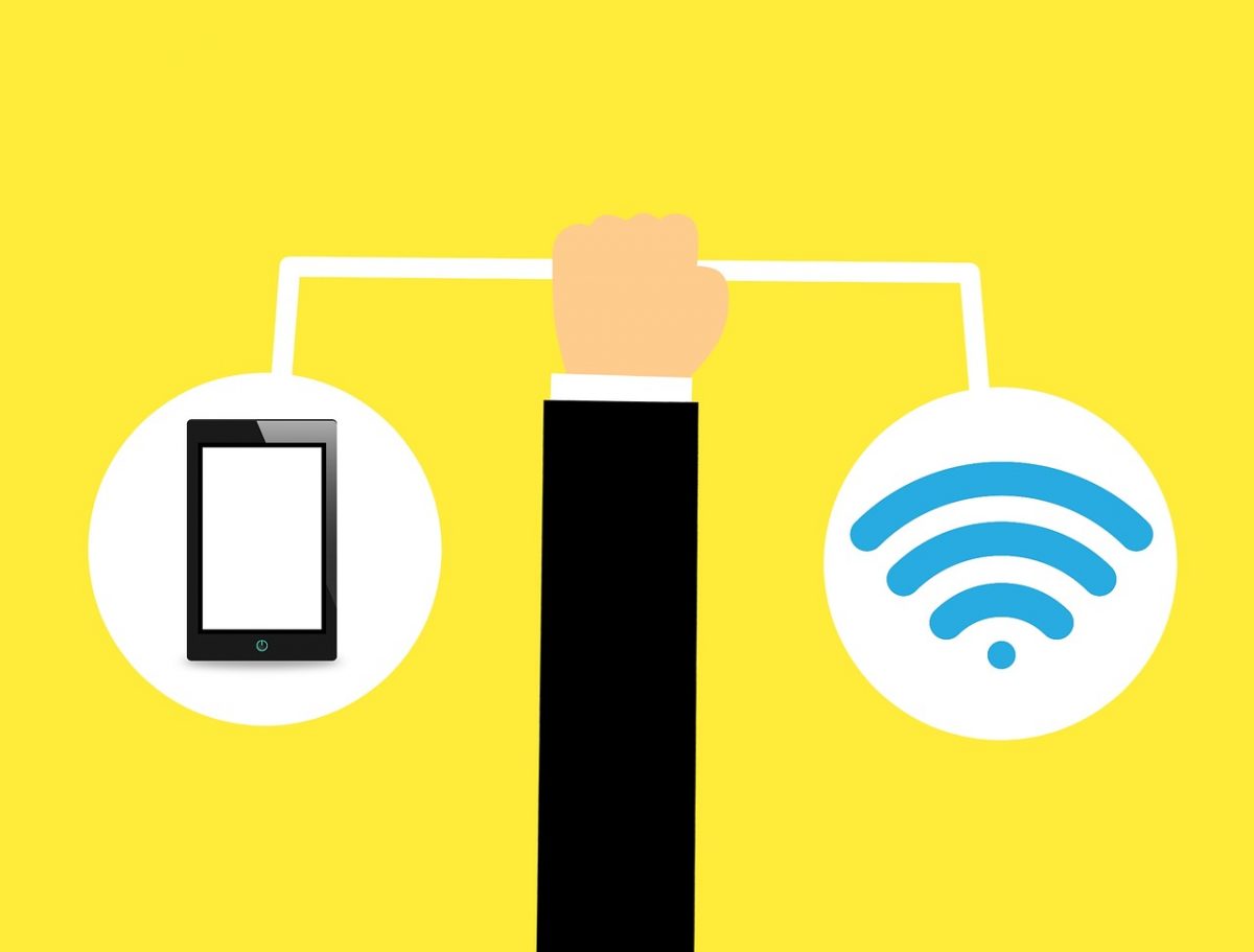 mobile and wifi icon