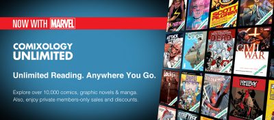 comixology unlimited library