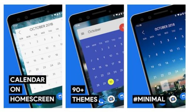 Monatskalender-Widget beste Widgets für Android