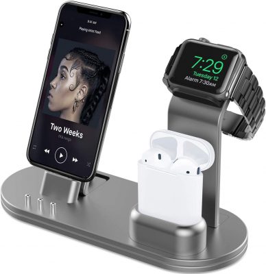 OLEBR 3-in-1 Apple Watch charger