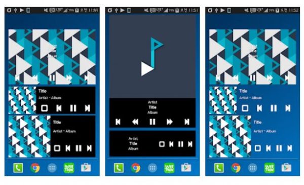 Plug-In Music Widget mejores widgets para android