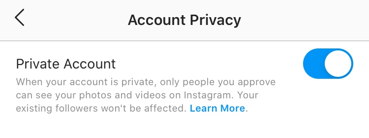 instagram delete account messages