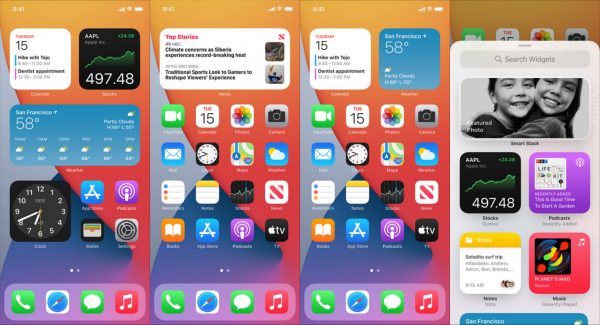 apple ios 14 widgets