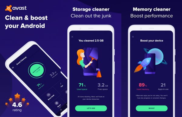 avast cleanup review phone