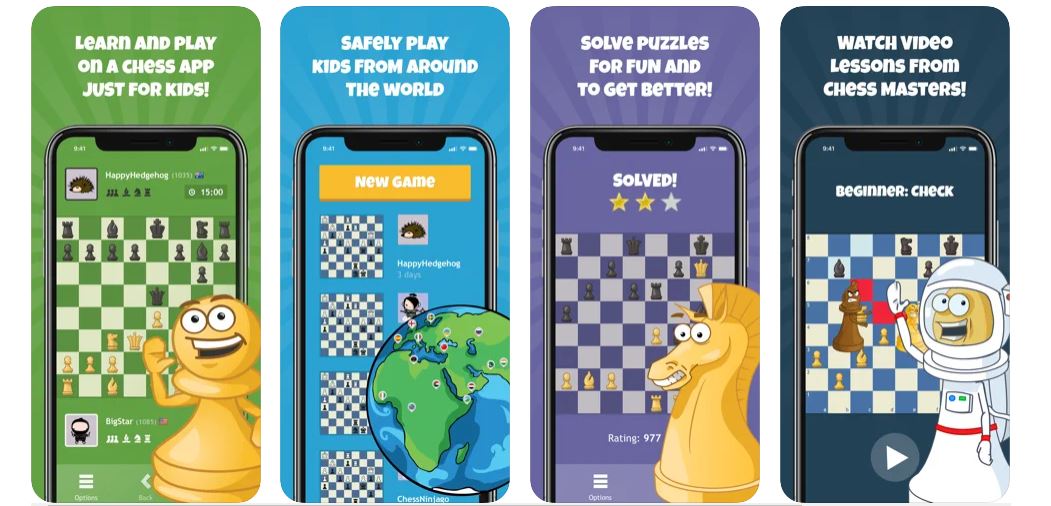 kid chess online portal