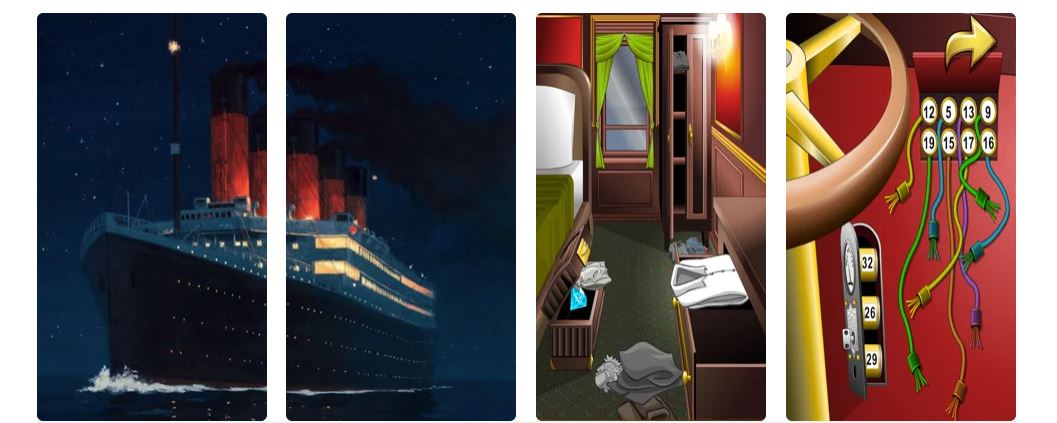Ecape Titanic melhor sala jogos de fuga
