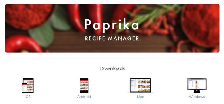 paprika recipe manager