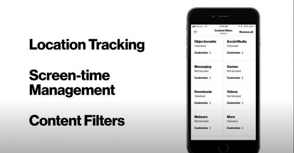 screen time verizon smart family app