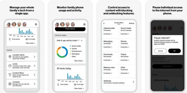 verizon family plan monitoring