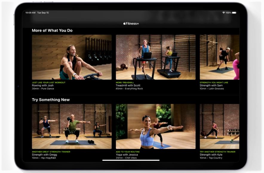 Apple Fitness Plus Exercises